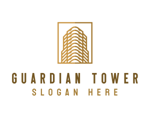 Industrial Tower Building logo design