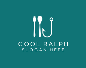 Seafood Hook Restaurant logo design