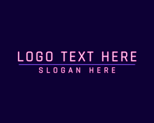 Hack - Cyber Neon Business logo design