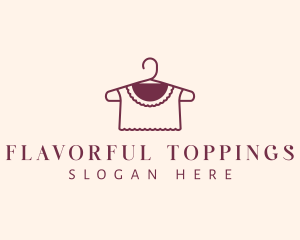 Blouse Hanger Clothing logo design