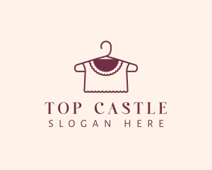 Blouse Hanger Clothing logo design