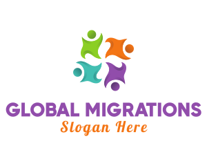 Immigration - Preschool Community Center logo design