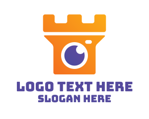 Photobooth - Camera Tower Surveillance logo design
