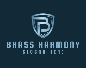 Shield Letter B Company logo design