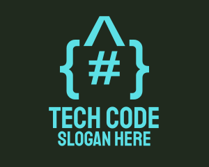 Programmer Code Home logo design