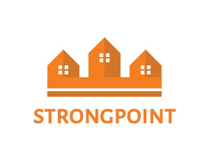 Orange - Orange House Crown logo design