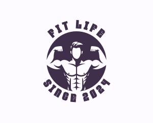 Fitness Training Exercise logo design