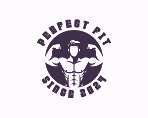 Fitness Training Exercise logo design