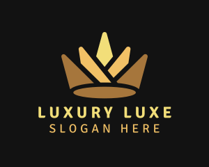 Luxe Crown Jewelry logo design