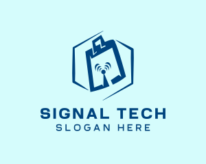 Signal - Online Shopping Signal logo design