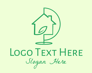 Herb - Global Eco Real Estate Housing logo design