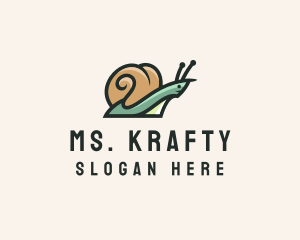 Wild Snail Shell Logo