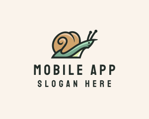 Wild Snail Shell Logo