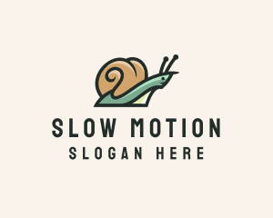 Slug - Wild Snail Shell logo design