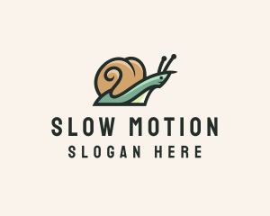 Snail - Wild Snail Shell logo design