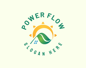 Solar Power Energy logo design