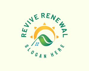 Solar Power Energy logo design