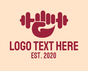 Physical Training - Fitness Gym Workout logo design