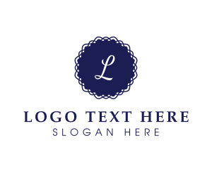 Luxury - Classy Retro Rosette logo design