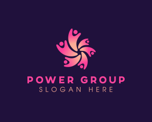 Group - Community People Organization logo design