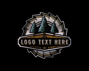 Logger - Sawmill Tree Carpentry logo design