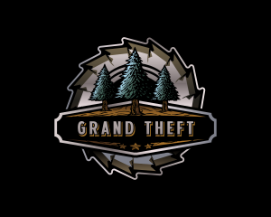 Logger - Sawmill Tree Carpentry logo design