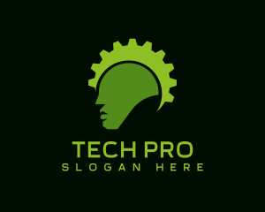 Technician - Mechanical Gear Technician logo design