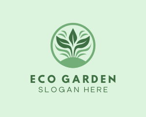 Grass Leaf Gardening logo design