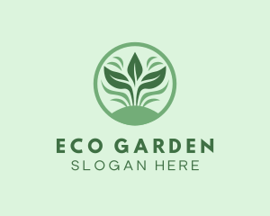 Greenery - Grass Leaf Gardening logo design