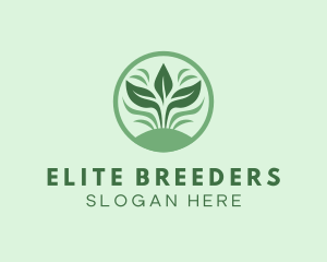 Grass Leaf Gardening logo design