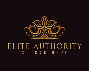 Elite Monarch Tiara logo design