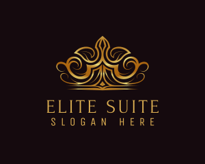 Elite Monarch Tiara logo design