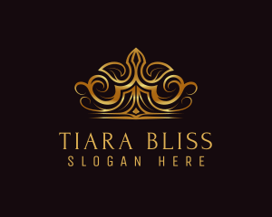 Elite Monarch Tiara logo design