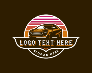 Racing - Sedan Detailing Garage logo design