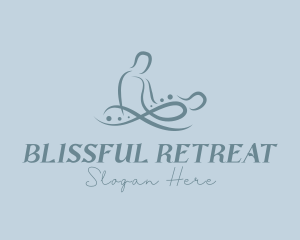 Abstract Chiropractor Body Massage logo design