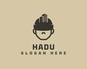 Builder - Hard Hat City Builder logo design