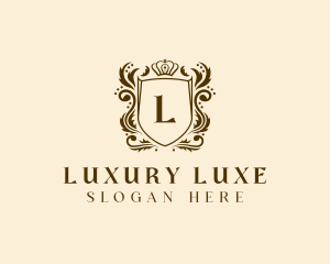 Luxury Royal Hotel  logo design