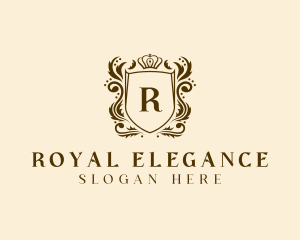 Luxury Royal Hotel  logo design