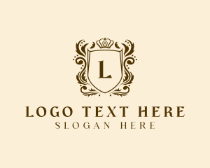 University - Luxury Royal Hotel logo design
