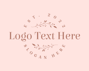 Stylist - Beauty Wellness Wordmark logo design