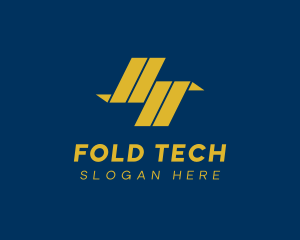 Fold - Financial Business Abstract logo design