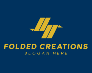 Folded - Financial Business Abstract logo design