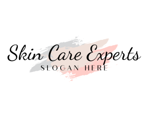 Cosmetics Beauty Wordmark logo design