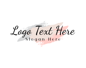 Cosmetics Beauty Wordmark Logo