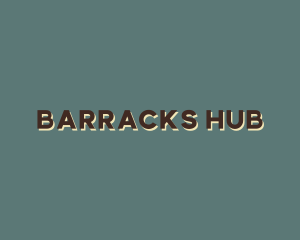 Barracks - Simple Business Firm logo design