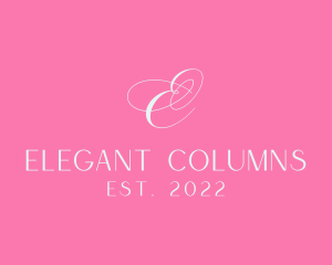 Elegant Feminine Luxury logo design