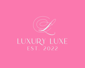 Elegant Feminine Luxury logo design