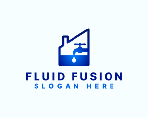 Water Faucet House logo design