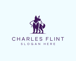 Training - Dog Leash Training logo design