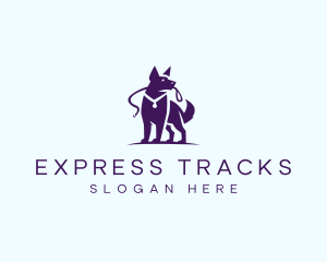 Dog Leash Training logo design